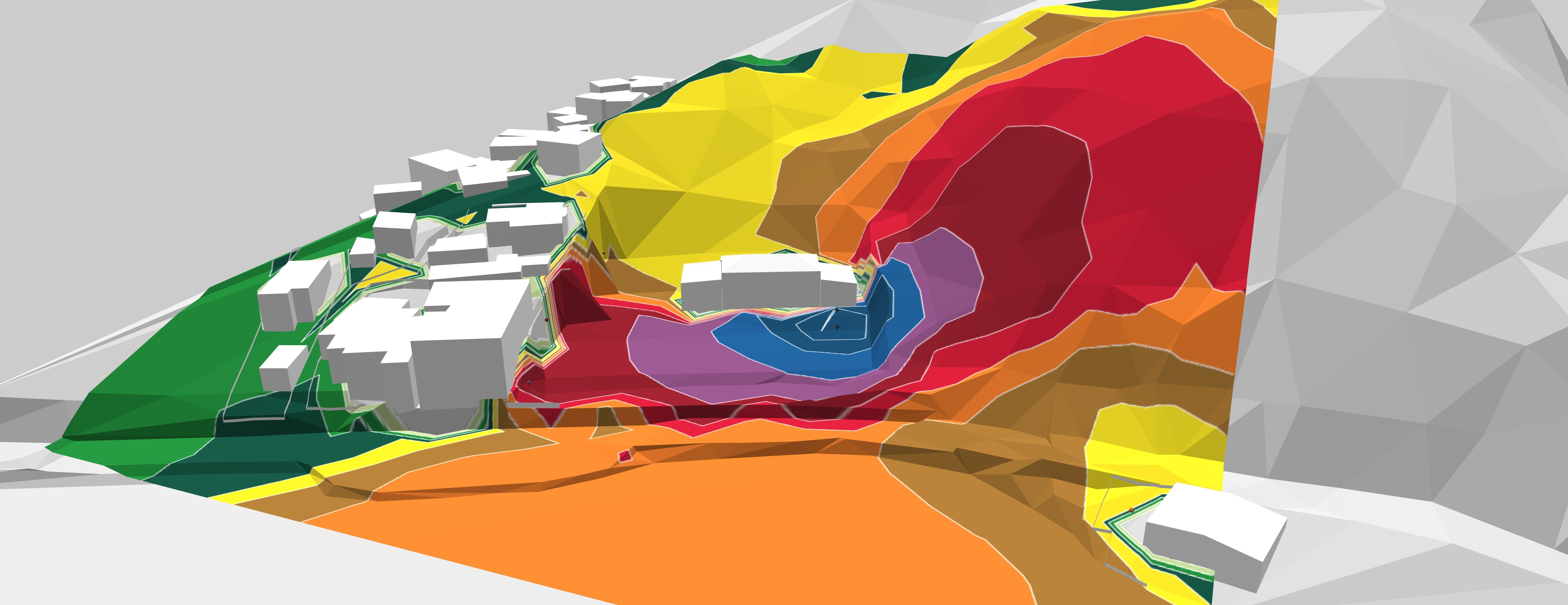 Mapa de ruído industrial